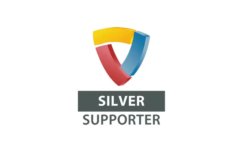 No Falls Foundation Silver Supporter Logo.